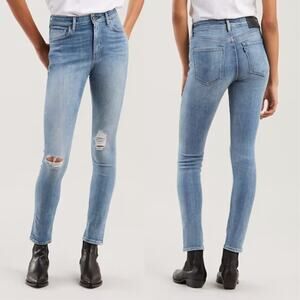 Levi's | Made & Crafted 721 Selvedge Distressed High Rise Skinny Women's Jeans